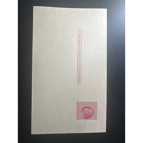 1930’s 2¢ Benjamin Franklin United States Postal Card NEVER USED - Picture 5 of 5